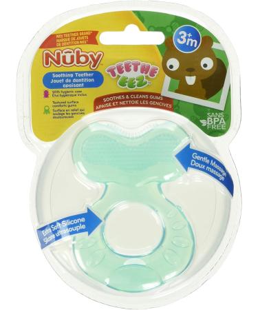 Nuby Soft Silicone Fish Teether Green - Buy Online on SooperMarket.com