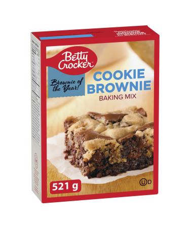 BETTY CROCKER Cookie Chocolate Fudge Brownies Mix Premium Brownies Baking Mix Our Premium Brownie 521 Grams Package of Brownies Mix Tastes Like Homemade Easy To Bake