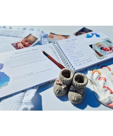 Born Out of Love: 3-in-1 Souvenir Book - Pregnancy Diary Baby Diary & Childhood Milestone Scrapbook - Buy Online on SooperMarket.com