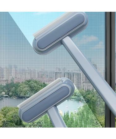 Window Screen Wiper Screen Cleaner Tool Double Sided Window Wiper Window Screen Cleaner Brush Window Screen Wiper Multifunctional Double Sided Wet Dry Use Window Cleaning Brush - Buy Online on SooperMarket.com