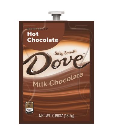 FLAVIA DOVE Hot Chocolate, 18-Count Fresh Packs (Pack of 4)