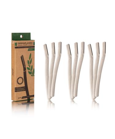 Dermaplaning Razor (9 Count) - Easy to Use Dermaplaning Tool For Face - Facial Shaver to Exfoliate the Skin