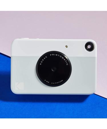 Kodak Printomatic Digital Instant Camera - Grey | Full Color Prints on ZINK 2x3 Photo Paper - Buy Online on SooperMarket.com