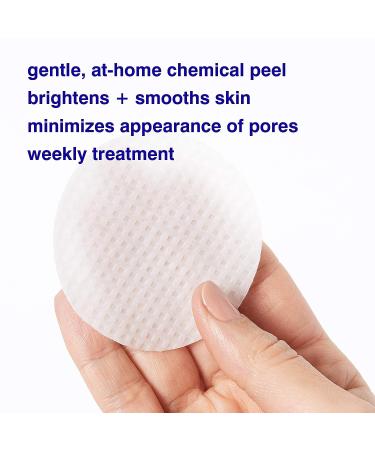 Malin + Goetz 10% Glycolic Acid Pads - Natural Exfoliating Treatment for Soft, Smooth Skin | Vegan & Cruelty-Free | 50 Pads - Buy Online on SooperMarket.com