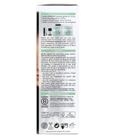 Herbatint 4N Chestnut Permanent Hair Color Gel - 4.56 fl oz (135 ml) | Gentle & Long-Lasting Hair Dye - Buy Online on SooperMarket.com