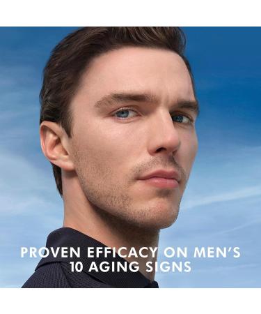 Biotherm Homme Force Supreme Blue Serum Revitalising Anti Ageing Face Serum with Pro-Retinol for Daily Face Care Power Treatment for Men 50 ml - Buy Online on SooperMarket.com