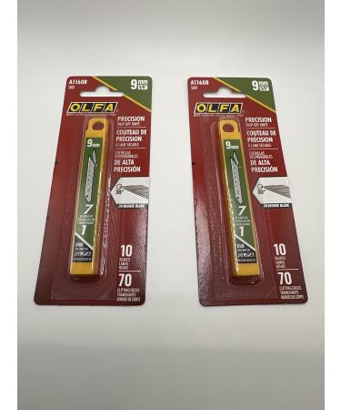 OLFA 5007 A1160B 9mm Snap-Off Art Blade, 10-Pack (2 Pack)