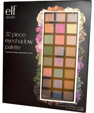E.L.F. Cosmetics Eyeshadow Palette Brights 1-Ounce 32-Piece - Buy Online on SooperMarket.com