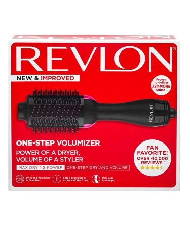 REVLON One-Step Volumizer Hair Dryer & Hot Air Brush - Black - Buy Online on SooperMarket.com