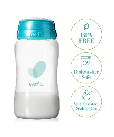 Evenflo Advanced Breast Milk Collection Bottles 5oz - 6 Pack - Buy Online on SooperMarket.com