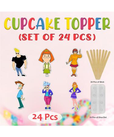 Seyal Johny Brvo cupcake topper Seyal Johny Brvo Cupcake Topper - Buy Online on SooperMarket.com