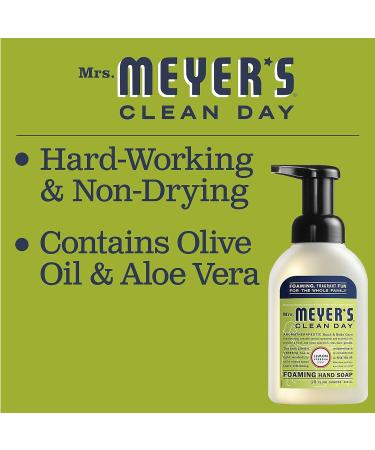 Mrs. Meyer's Foaming Hand Soap - Lemon Verbena - 6 Pack, 10 fl oz Each - Buy Online on SooperMarket.com