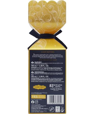 Feather and Down Serenity Duo Gift Set (2 x 50ml Pillow Spray & Relaxing Eye Mask) - With Lavender & Chamomile Essential Oils to Encourage Calm & Aid a Restful Night's Sleep. - Buy Online on SooperMarket.com