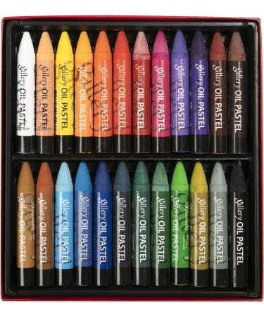 Mungyo 24-Piece Water-Soluble Oil Pastel Set - Assorted Colors - Buy Online on SooperMarket.com