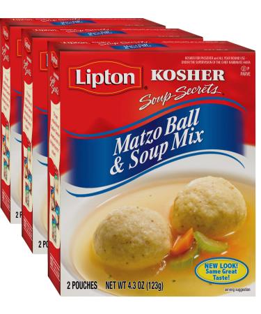 Lipton, Kosher Matzo Ball and Soup Mix (3 Pack)