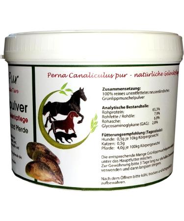 Top Quality Green-Lipped Mussel Powder for Cats - Natural Taurine Source Supports Bones & Fur High Bioavailability 100g - Buy Online on SooperMarket.com