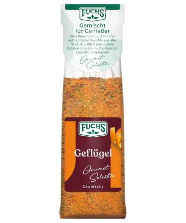 Fox Poultry Spice Salt Seasoning for Light Dishes & Vegan Poultry | Practical Can & Refill Bag - 2er Set | Ideal for International Shipping - Buy Online on SooperMarket.com