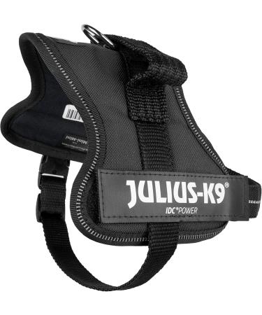 K9 Powerharness XS/Mini-Mini - Black | Premium Pet Harness for Comfort & Safety | International Shipping Available - Buy Online on SooperMarket.com