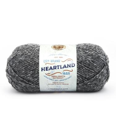 Lion Brand Yarn Heartland Yarn for Crocheting  Knitting  and Weaving  Multicolor Yarn  1-Pack  Great Smoky Mountains 1 Pack Great Smokey Mountains