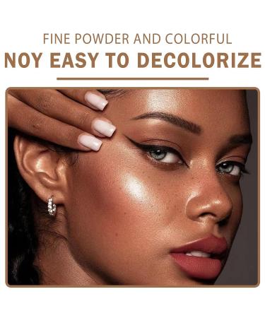 Polvo De Hadas White Moonbeam Body Glitter Highlighter Stick - Makeup Powder for Face, Eyes, Lips, Hair - Glow & Shine Brightening Formula - Buy Online on SooperMarket.com