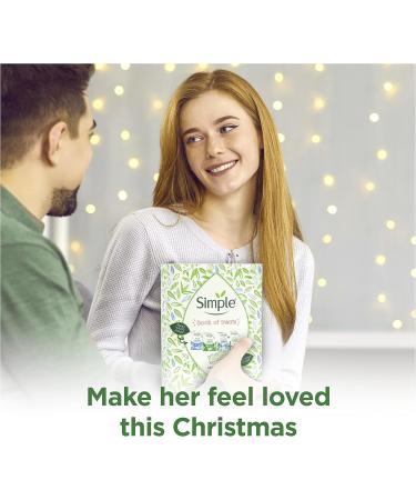 Simple Book of Treats Four Sheet Masks for every skin condition with a stretch head band Gift Set Festive gifts for Women 4 piece - Buy Online on SooperMarket.com