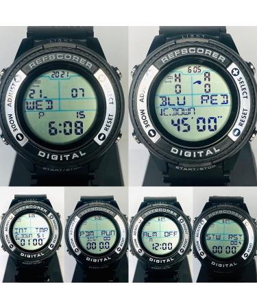 RefStuff RefScorer Digital New v2.021 Soccer Referee Watch with Interchangeable Top Rings - Record Game Score with Ease! (Pack of 5 Sold Separately) - Buy Online on SooperMarket.com