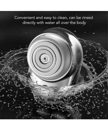 Electric Beard Trimmer 300mAh Electric Beard Trimmer Portable for Home (Silver) - Buy Online on SooperMarket.com