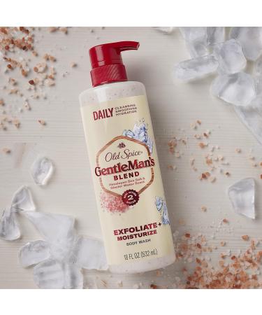 Old Spice Gentleman's Blend Exfoliating Body Wash Himalayan Sea Salt 18oz - Pack of 4 - Buy Online on SooperMarket.com