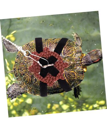 FOMIYES Turtle Leash Turtle Toys for Aquatic Turtles Turtle Harness Strap Small Pets Training Animals Harness Strap Live Turtle Tortoise Chest Collar Rope Leather Accessories Outdoor 120X0.8X0.2cm Black - Buy Online on SooperMarket.com