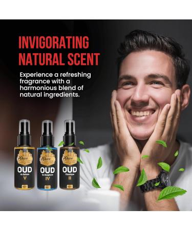 the shave factory After Shave Cologne - a fragrant essence for perfect aftershave care for a long-lasting feeling of freshness and comfort (1.69 fl. oz (50ml) Oud V Du Sahara) Oud V Du Sahara 1.69 Fl Oz (Pack of 1) - Buy Online on SooperMarket.com