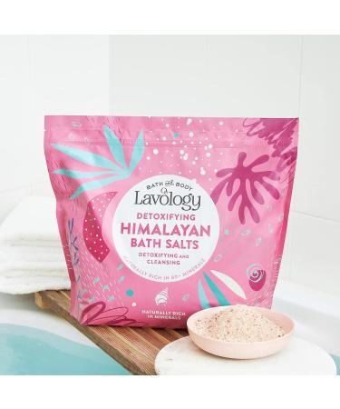 Himalayan Bath Salts by Lavology - 5kg Pack - All Natural Ingredients - Detoxify, Cleanse, Purify - Buy Online on SooperMarket.com