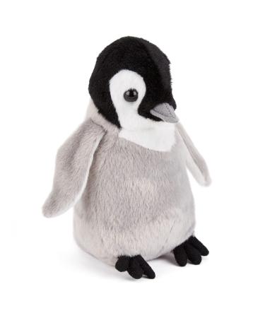Zappi Co Plush Children's Stuffed Soft Cuddly Plush Toy-Part of Safari Animals Collection Perfect for Kids (18 cm Height)(Penguin Chick)