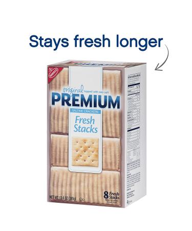 Premium 13.6 oz Original Fresh Stacks Saltine Crackers - Buy Online - Buy Online on SooperMarket.com