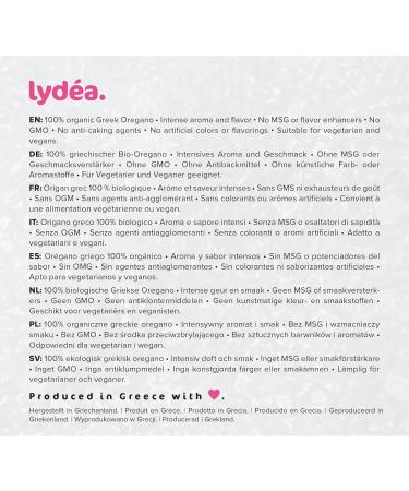 Lydea Organic Greek Oregano 400 g Sachet - Buy Online on SooperMarket.com