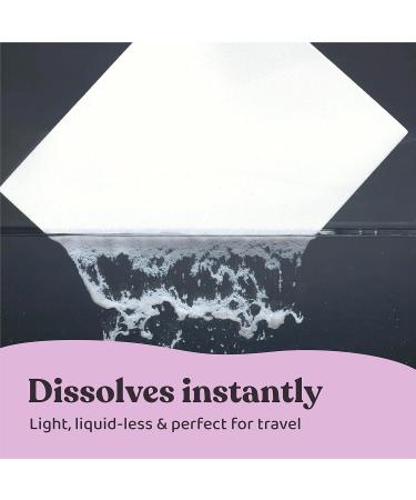 Organic Menstrual Stain Fighting Detergent Strips | Unscented Menstrual Cup & Cloth Diaper Wash | Eco-Friendly Enzyme Blood Stain Remover - Buy Online on SooperMarket.com