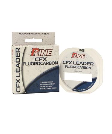 P-Line CFX Fluorocarbon Leader Material 27 YD Spool 6-Pound