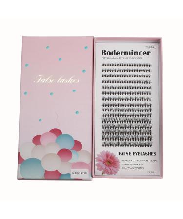 Buy Bodermincer 300 Bundles 20D D Curl Mink Eyelash Extensions - Mixed Length 8-10-14mm 0.07mm Thickness Natural Style - Fast International Shipping - Buy Online on SooperMarket.com