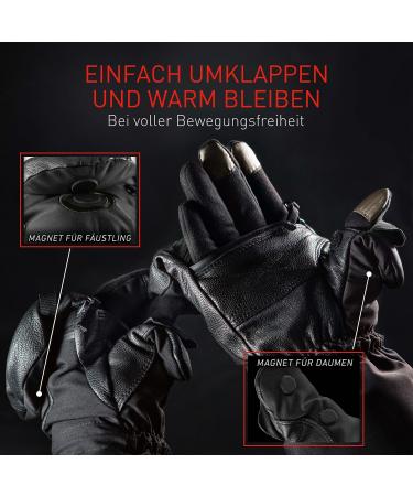 The Heat Company Heat 3 Smart Gloves - Innovative Women's Ski Gloves & F ustlings for Winter Sports - Black Size 6 - Buy Online on SooperMarket.com