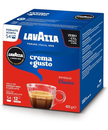 Lavazza A Modo Mio Crema e Gusto 54 Coffee Capsules (2) 54 Count (Pack of 1) - Buy Online on SooperMarket.com
