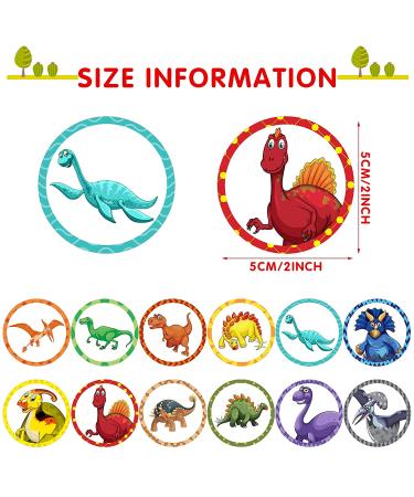120 Pcs Flushable Dinosaur Toilet Targets for Boys Training | Pee Targets Stickers | Potty Training Seat for Boys - Buy Online on SooperMarket.com