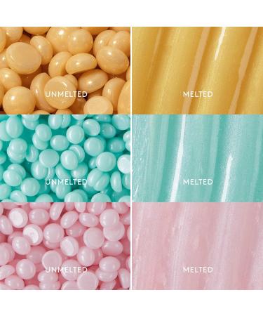 Mylee Advanced Stripless Wax Trio Set 3x250g Jasmine Eucalyptus Wild Rose Professional Hard Wax Beads Painless Hair Removal No Strips Needed Peelable Hot Wax Full Body Face Bikini Brazilian - Buy Online on SooperMarket.com