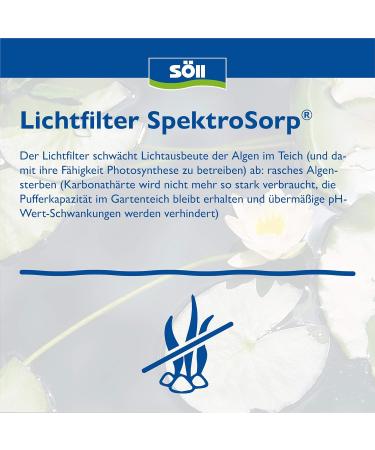 S ll 80535 Algosol Forte - 500ml Pond Care for Algae Control | Quick Relief from Floating Algae & Green Water - Buy Online on SooperMarket.com