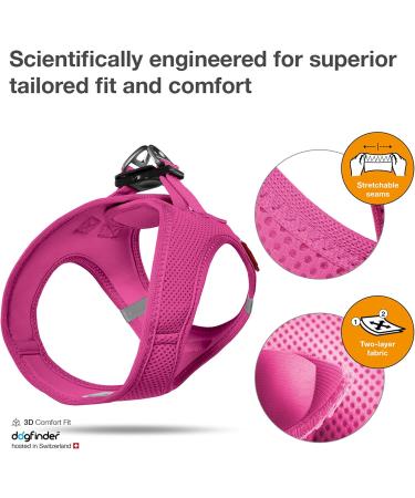 Buy Vest Harness Air-Mesh Fuchsia XL | D-Ring Buckle - International Shipping Available - Buy Online on SooperMarket.com