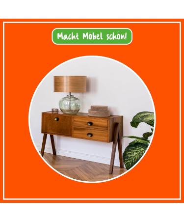 Poliboy Fix New Pole Dark - Furniture Polish for Dark Lacquered Wood - 100ml - Made in Germany - Refresh Your Furniture - Buy Online on SooperMarket.com