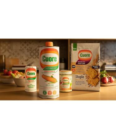 Cuore Italian Mayonnaise Vegetable Based Condiment 180g No Eggs! Vegan! - Buy Online on SooperMarket.com