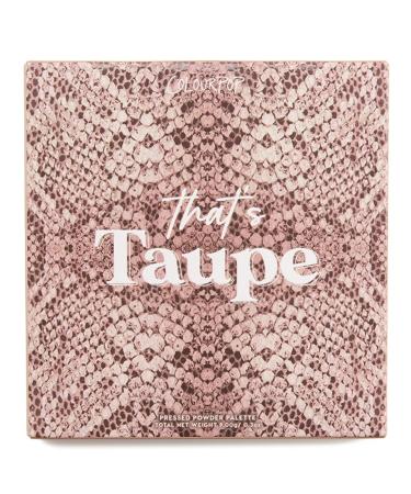 Colourpop That's Taupe Eyeshadow Palette - Nudes & Neutrals Matte Metallic | Cruelty-Free - Buy Online on SooperMarket.com