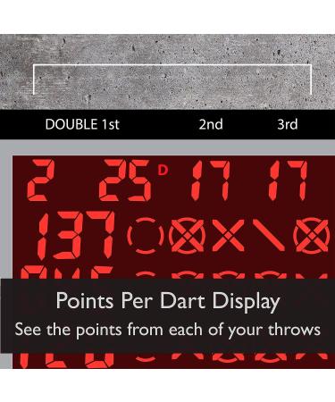 Viper 797 Electronic Dartboard with Quick Access to 301 & Countup | Extended Catch Ring | 11 Scoreboard | Darts & Tips Included | 43 Games & 241 Options - Buy Online on SooperMarket.com