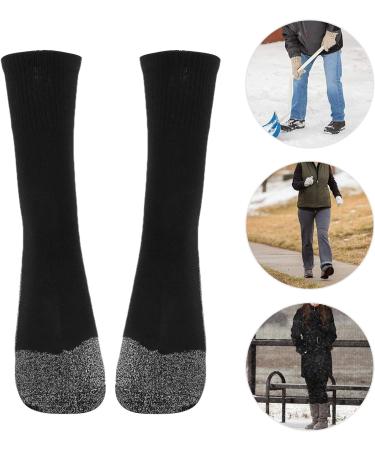 Redty Heated Compression Socks for Men & Women - 2 Pairs Washable Sporty Foot Warmers with Constant Temperature - Ideal for Hiking & Outdoor Activities - Buy Online on SooperMarket.com