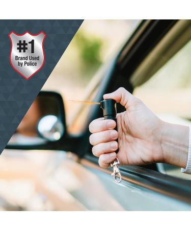 SABRE Mighty Discreet Pepper Spray 2 Pack - 16 Bursts, Ultra-Compact Design, UV Marking Dye - Snap Clip Black - Buy Online on SooperMarket.com