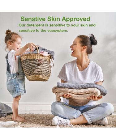 Eco-Friendly Method Laundry Detergent Sheets - Hypoallergenic & Sensitive Skin - 32 Loads - Buy Online on SooperMarket.com